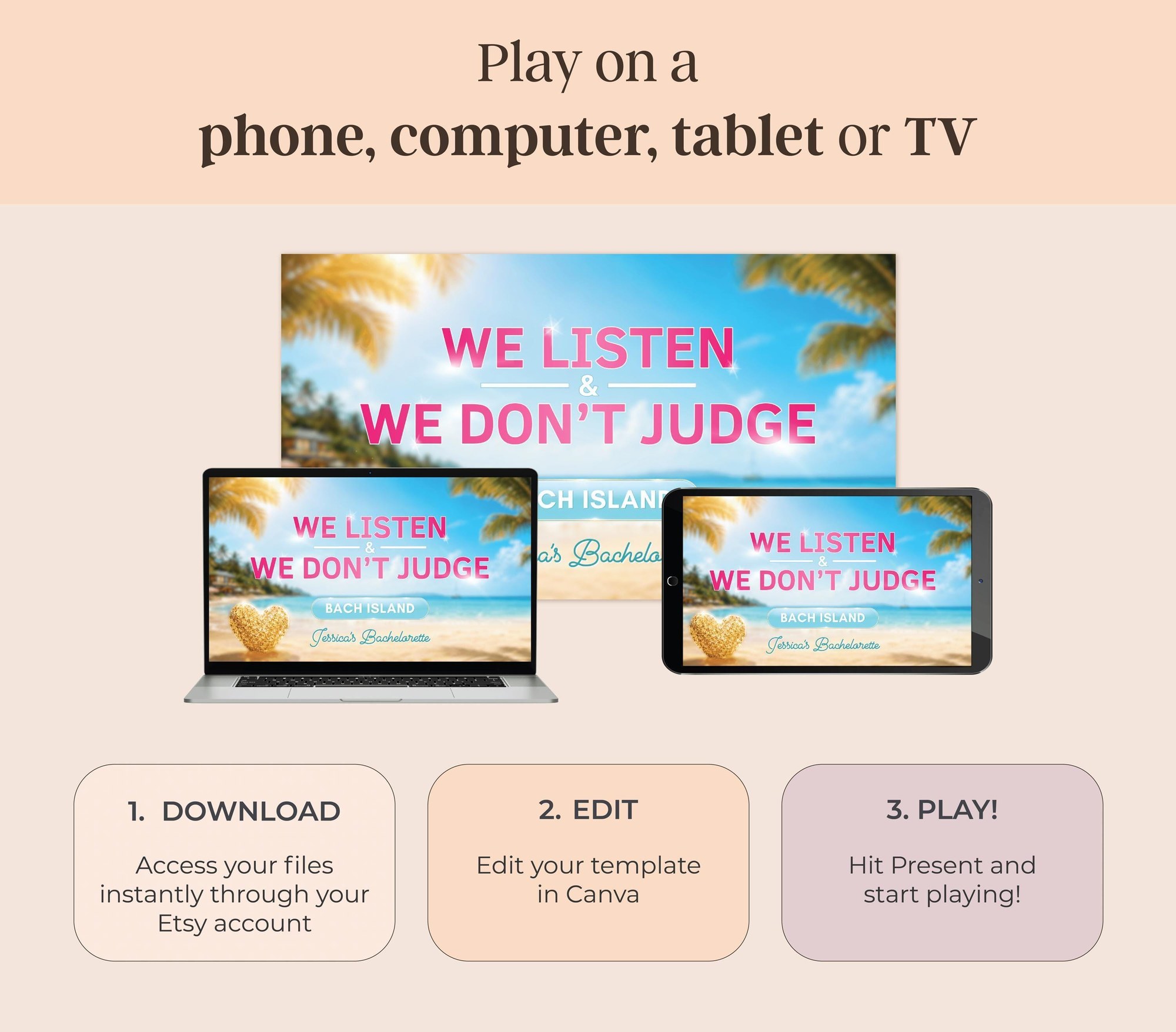 Bach Island “We Listen & We Don’t Judge” Game - Image 10